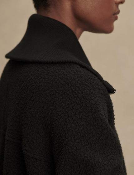 Varley Eleanor Patch Pocket Fleece - Blackimages4- The Sports Edit