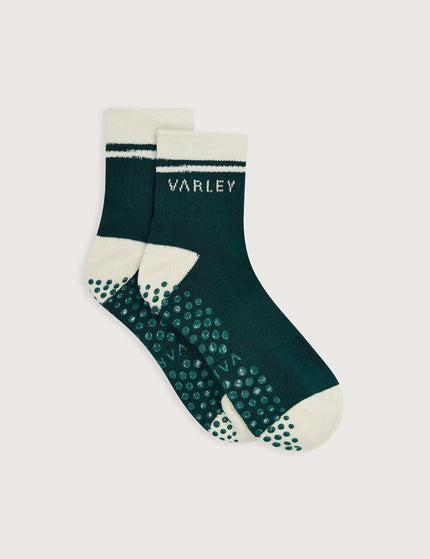Grayson Half Crew Grip Sock - Ponderosa Pine