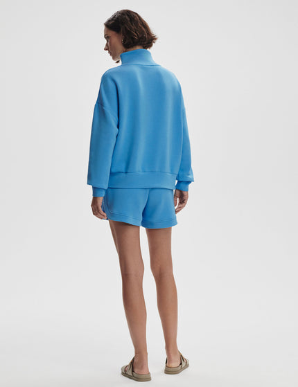 Varley Hawley Half Zip Sweat - Azure Blueimages8- The Sports Edit