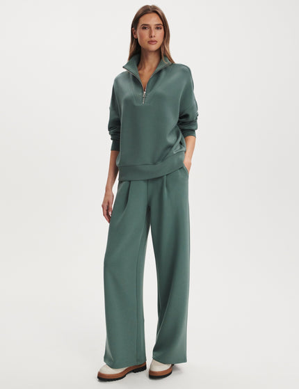 Varley The Doublesoft Wide Leg Set - Dark Forestimages7- The Sports Edit