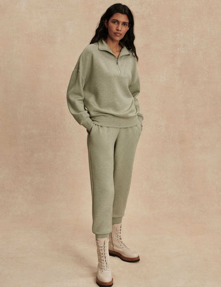Varley Hawley Half Zip Sweat - Shadow Marlimages7- The Sports Edit