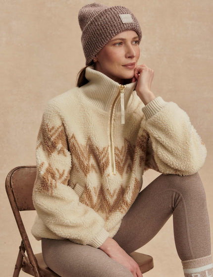 Varley Hendrik Half-Zip Sherpa - Egretimages6- The Sports Edit