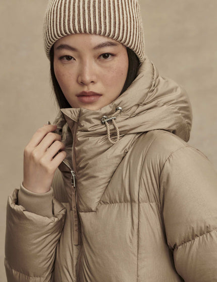 Varley Katya Long Down Puffer - Portabella Metallicimages5- The Sports Edit