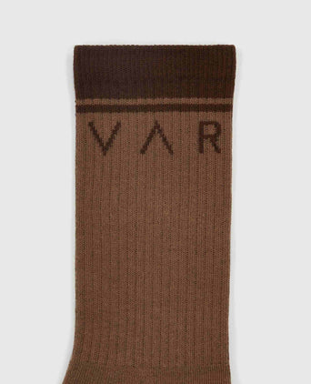 Kendrick Grip Sock - Deep Taupe