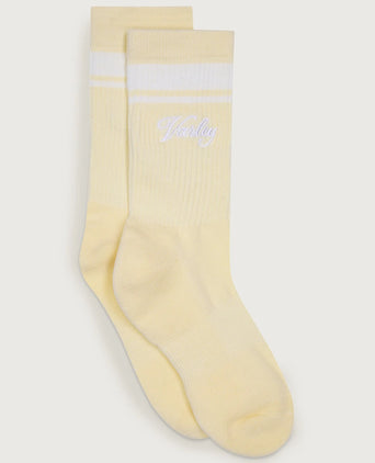 Lamar Club Stripe Sock - Reed Yellow
