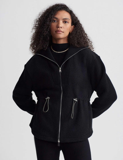 Varley Renea Fleece Jacket - Blackimages1- The Sports Edit