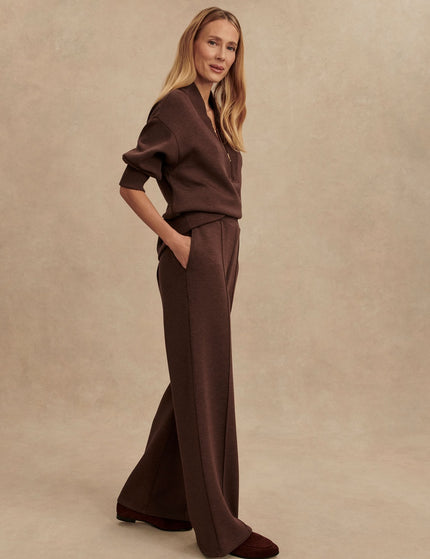 Varley The Wide Leg Pant 30" - Coffee Bean Marlimages7- The Sports Edit