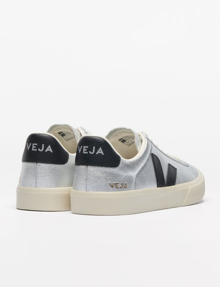 Veja Campo Leather - Silver Blackimages4- The Sports Edit