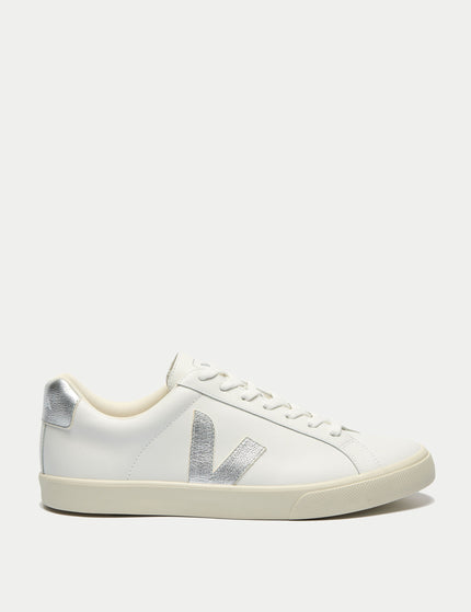Veja Esplar Logo Extra-White Silverimages1- The Sports Edit