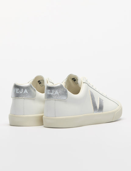Veja Esplar Logo Extra-White Silverimages4- The Sports Edit