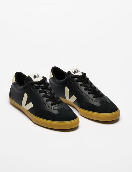 Veja Volley Leather - Black Pierreimages2- The Sports Edit