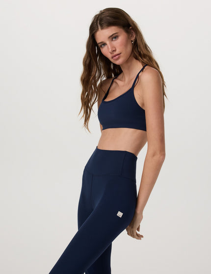 Vuori AllTheFeels Light Support Sports Bra - Blue Coastimages1- The Sports Edit