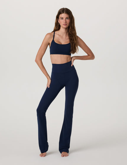 Vuori AllTheFeels Light Support Sports Bra - Blue Coastimages5- The Sports Edit