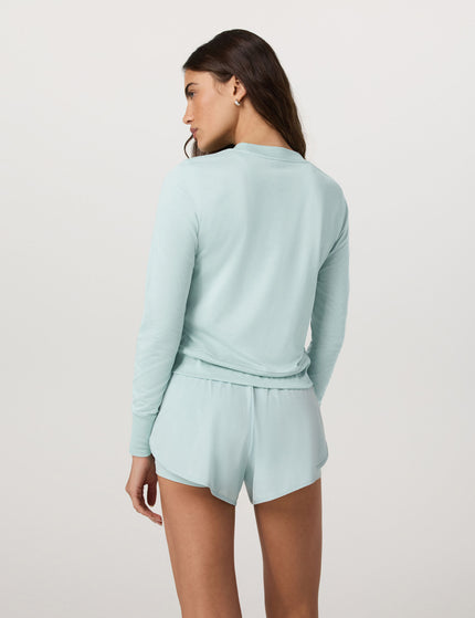Vuori Daydream Crew - Spearmint Heatherimages2- The Sports Edit