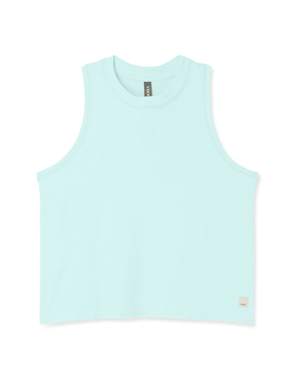 Vuori Energy Top - Spearmint Heatherimages8- The Sports Edit