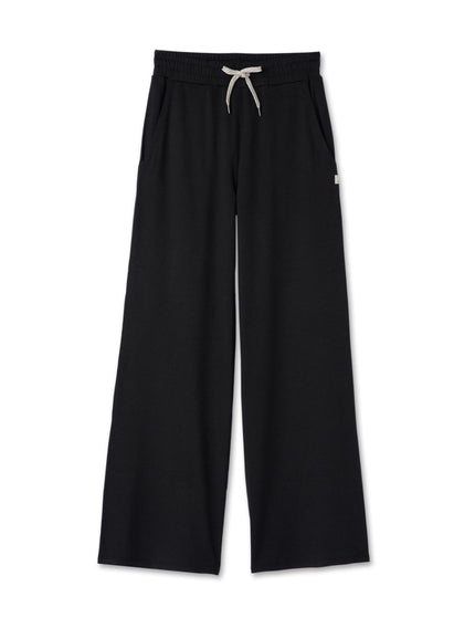 Vuori Halo Essential Wideleg - Black Heatherimages6- The Sports Edit