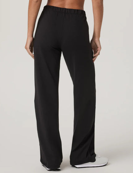 Vuori Halo Modern Straight Leg Pant - Solid Blackimages2- The Sports Edit