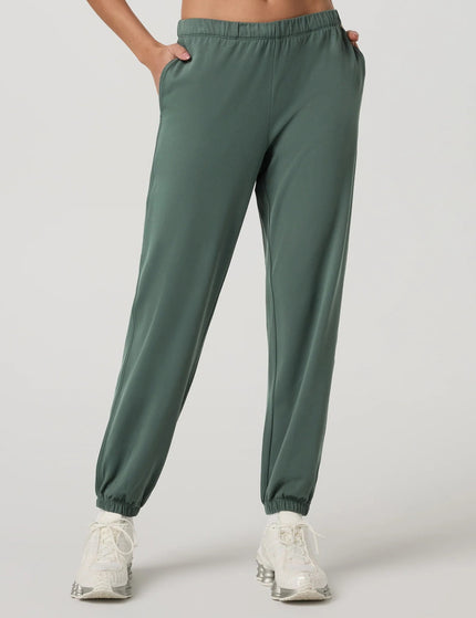 Vuori Halo Modern Sweatpant - Agate Greenimages1- The Sports Edit