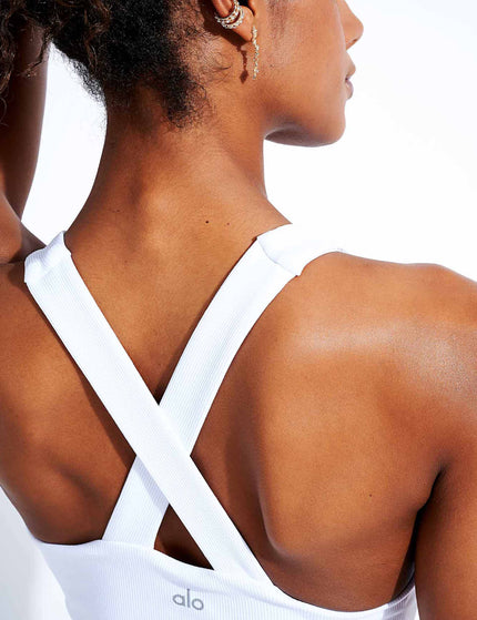 Alo Yoga Elevate Tank - Whiteimages4- The Sports Edit