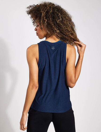 Beyond Yoga Featherweight Rebalance Tank - Nocturnal Navyimages2- The Sports Edit