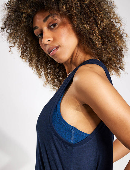 Beyond Yoga Featherweight Rebalance Tank - Nocturnal Navyimages4- The Sports Edit
