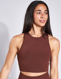 Girlfriend Collective Dylan Tank Bra in Ivory, SIISTA Boutique, Vancouver