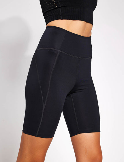 Girlfriend Collective High Waisted Bike Short - Blackimages6- The Sports Edit