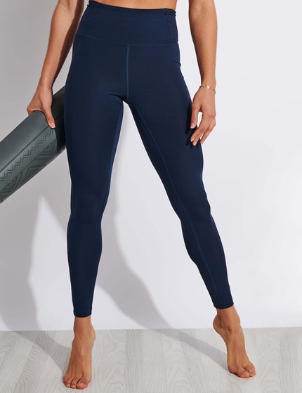 Girlfriend Collective Compressive High Waisted Legging - Midnightimages1- The Sports Edit