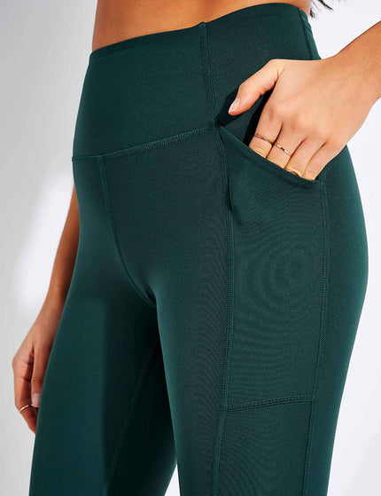 Girlfriend Collective High Waisted Pocket Legging - Mossimages4- The Sports Edit