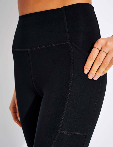 Girlfriend Collective High Waisted Pocket Legging - Blackimages4- The Sports Edit