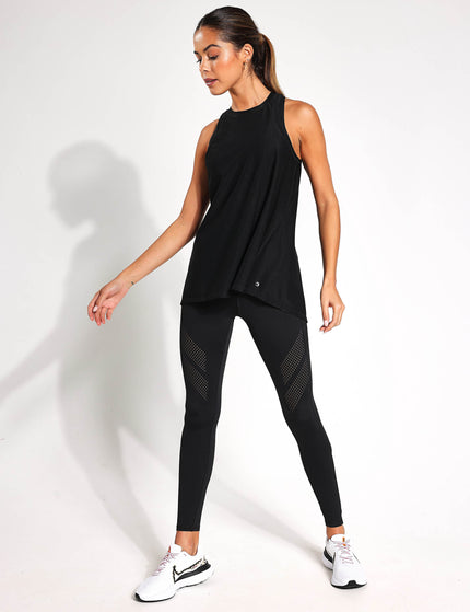 Lilybod Kendall-XR Tank Top - Smoke Blackimages3- The Sports Edit