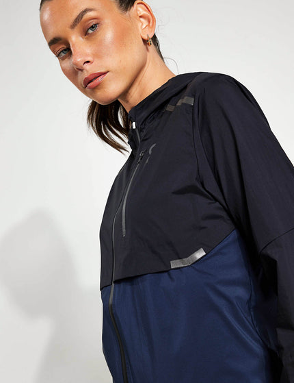 ON Running Weather Jacket - Black/Navyimages4- The Sports Edit