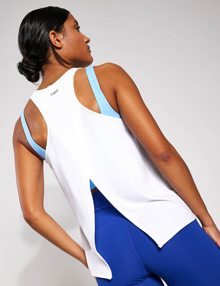 YMO Motion Tie Tank - Whiteimages3- The Sports Edit