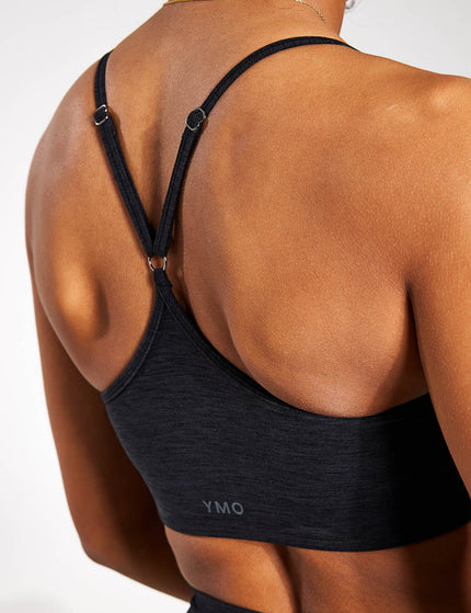 YMO SoftLuxe Bra - Dark Charcoalimages2- The Sports Edit
