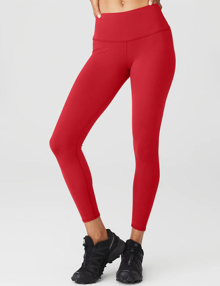 Alo Yoga 7/8 High Waisted Airbrush Legging - Classic Redimages1- The Sports Edit