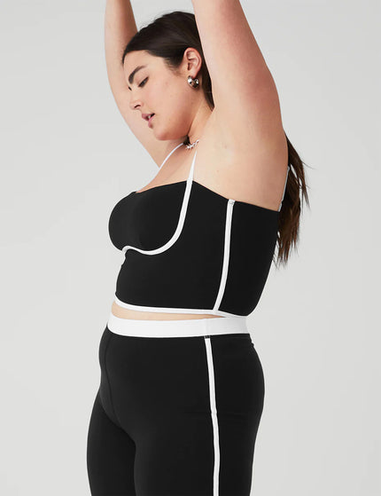 Alo Yoga Airbrush Streamlined Bra Tank - Blackimages7- The Sports Edit