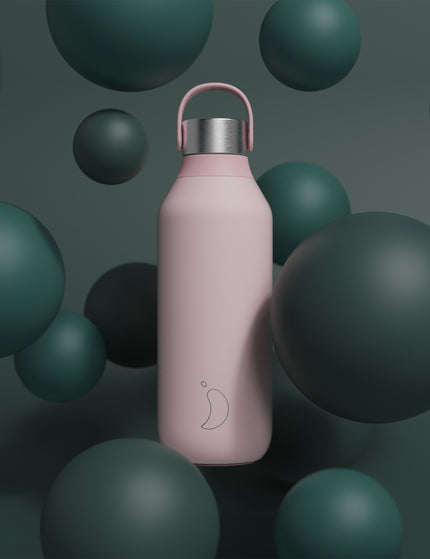 Chilly's Series 2 Water Bottle 500ml - Blush Pinkimages7- The Sports Edit