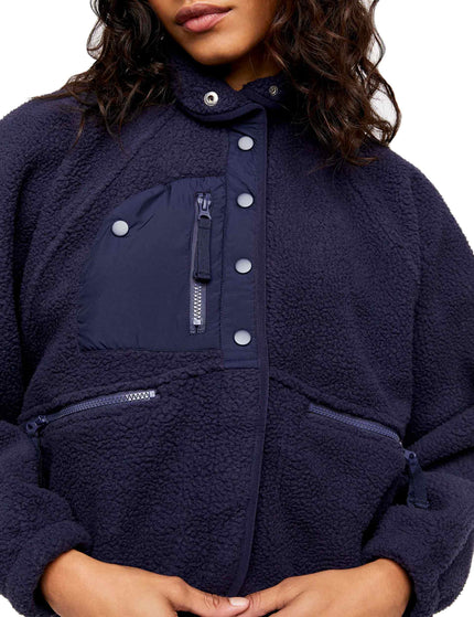 FP Movement Hit The Slopes Fleece Jacket - Deepest Navyimages6- The Sports Edit