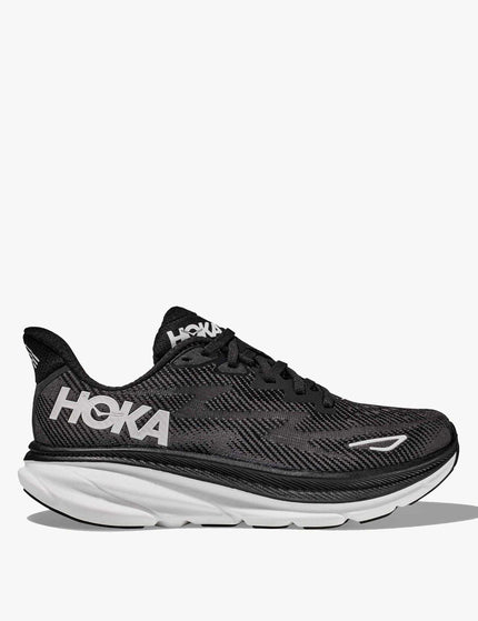 HOKA Clifton 9 - Black/Whiteimages1- The Sports Edit