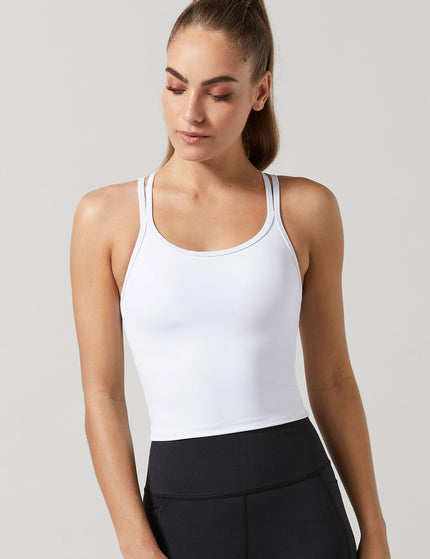 Lilybod Monica Bra Top - Bright Whiteimages5- The Sports Edit