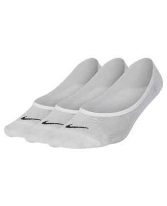 Everyday Lightweight Footie Socks (3 Pairs) - White