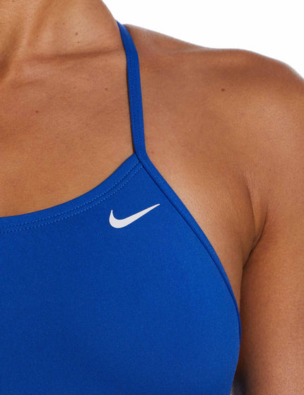 Nike Lace-Up Tie-Back 1-Piece Swimsuit - Game Royalimages3- The Sports Edit