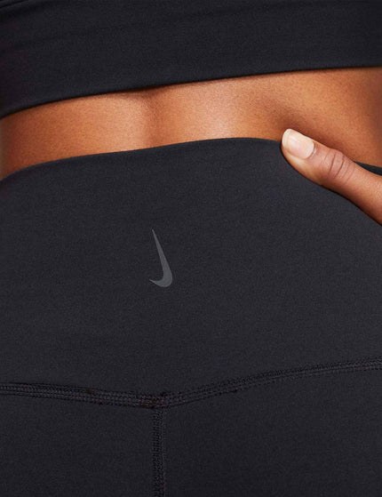 Nike Yoga Luxe 7/8 Leggings - Black/Dark Smoke Greyimages5- The Sports Edit