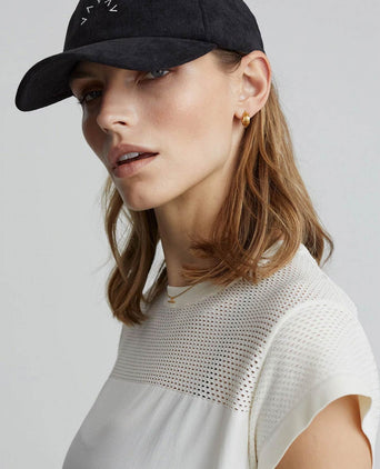 FRANKLIN CAPblack/ivory