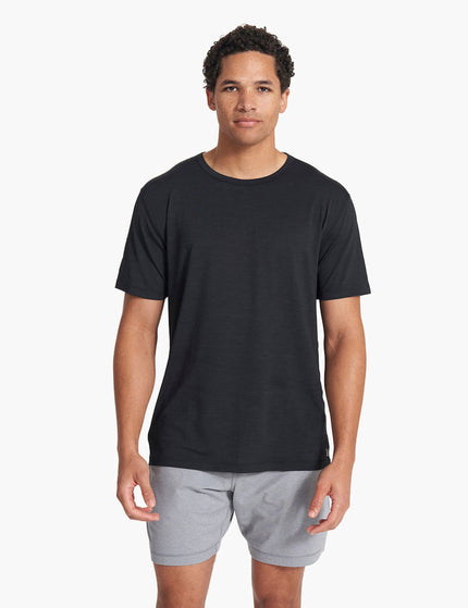 Vuori Zephyr Tee - Black Heatherimages1- The Sports Edit